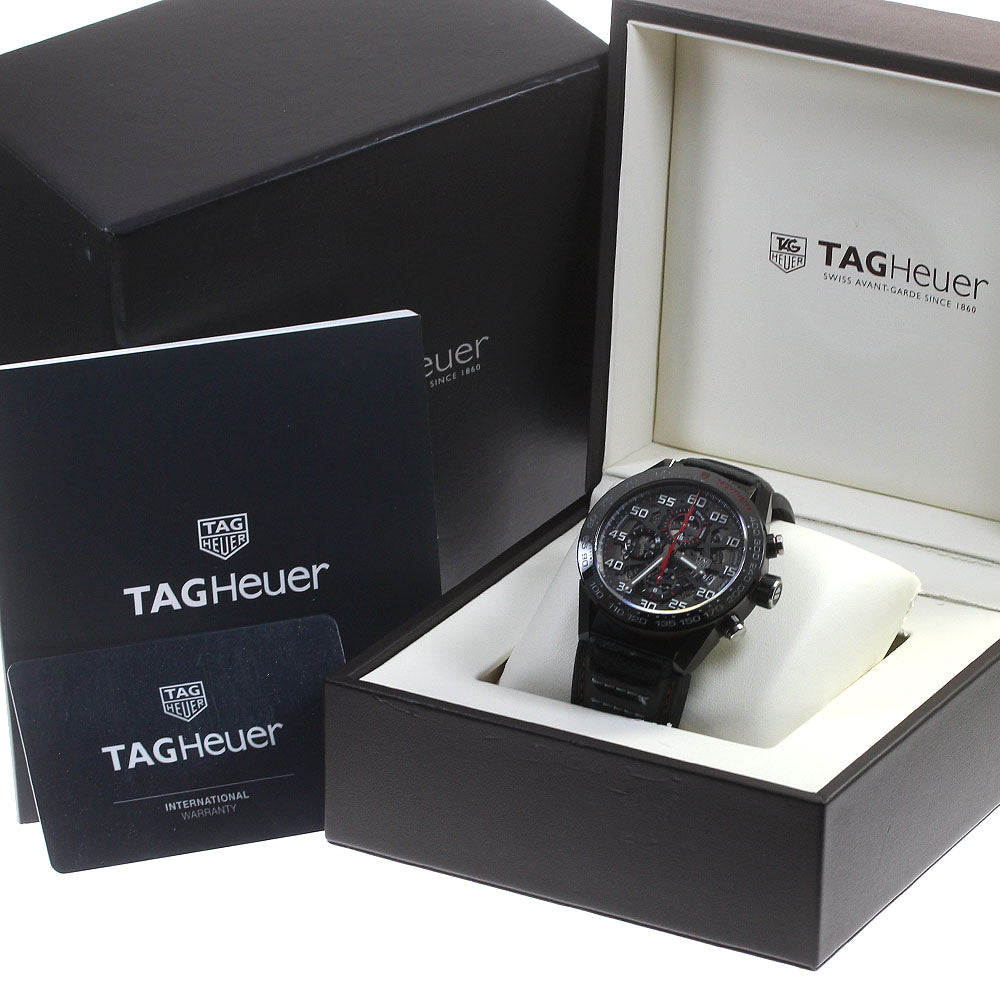 TAG HEUER Carrera CAR2A1H Chronograph black Dial Automatic Men's Watch_863035