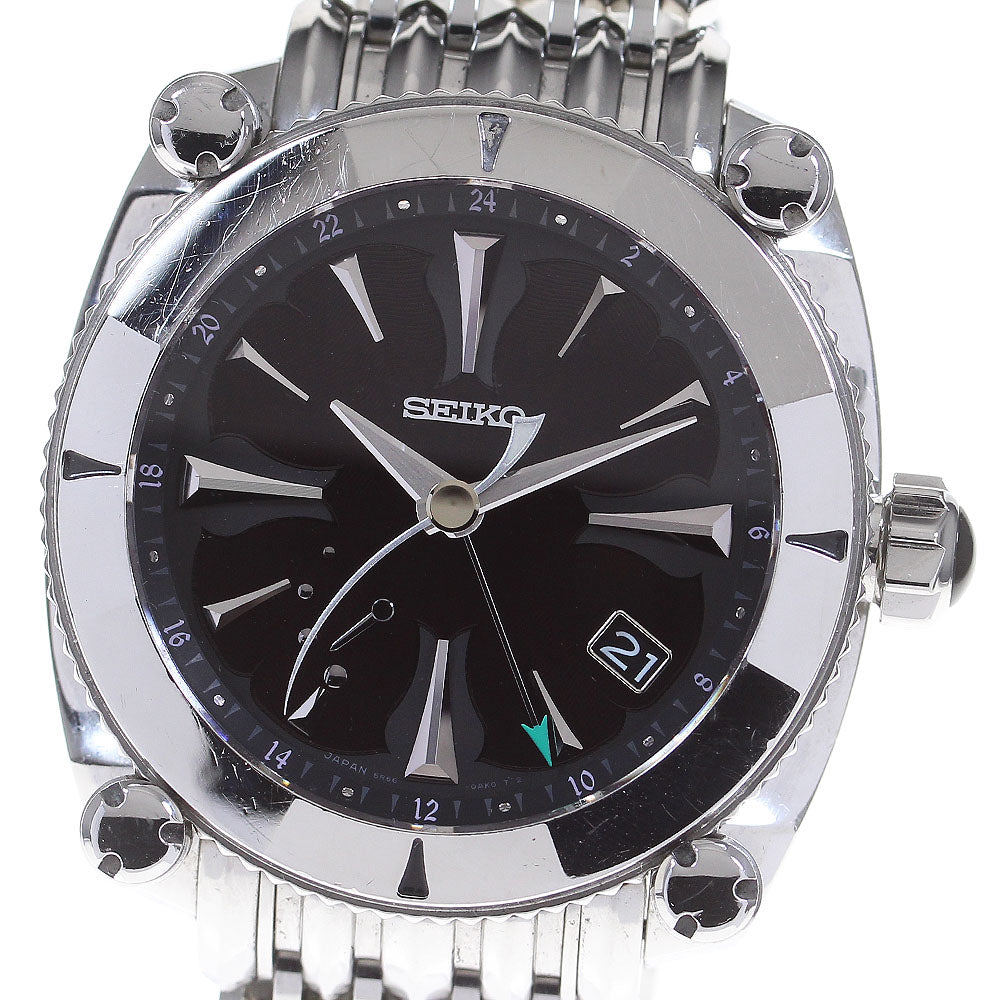 SEIKO Galante SBLA051/5R66-0AN0 GMT Power reserve Spring drive Men's_863036