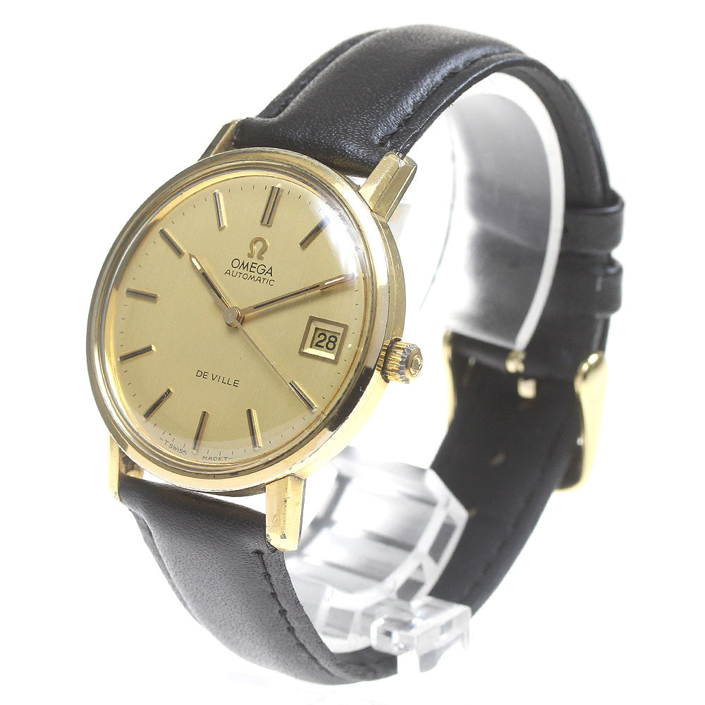 OMEGA De Ville 166.0161 Date Cal.1012 gold Dial Automatic Men's Watch_863050