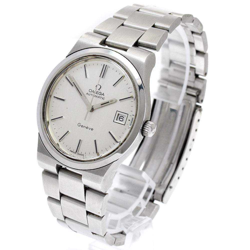 OMEGA Geneve 166.0173/366.0832 Date Cal.1012 Silver Dial Automatic Men's Watch_863062