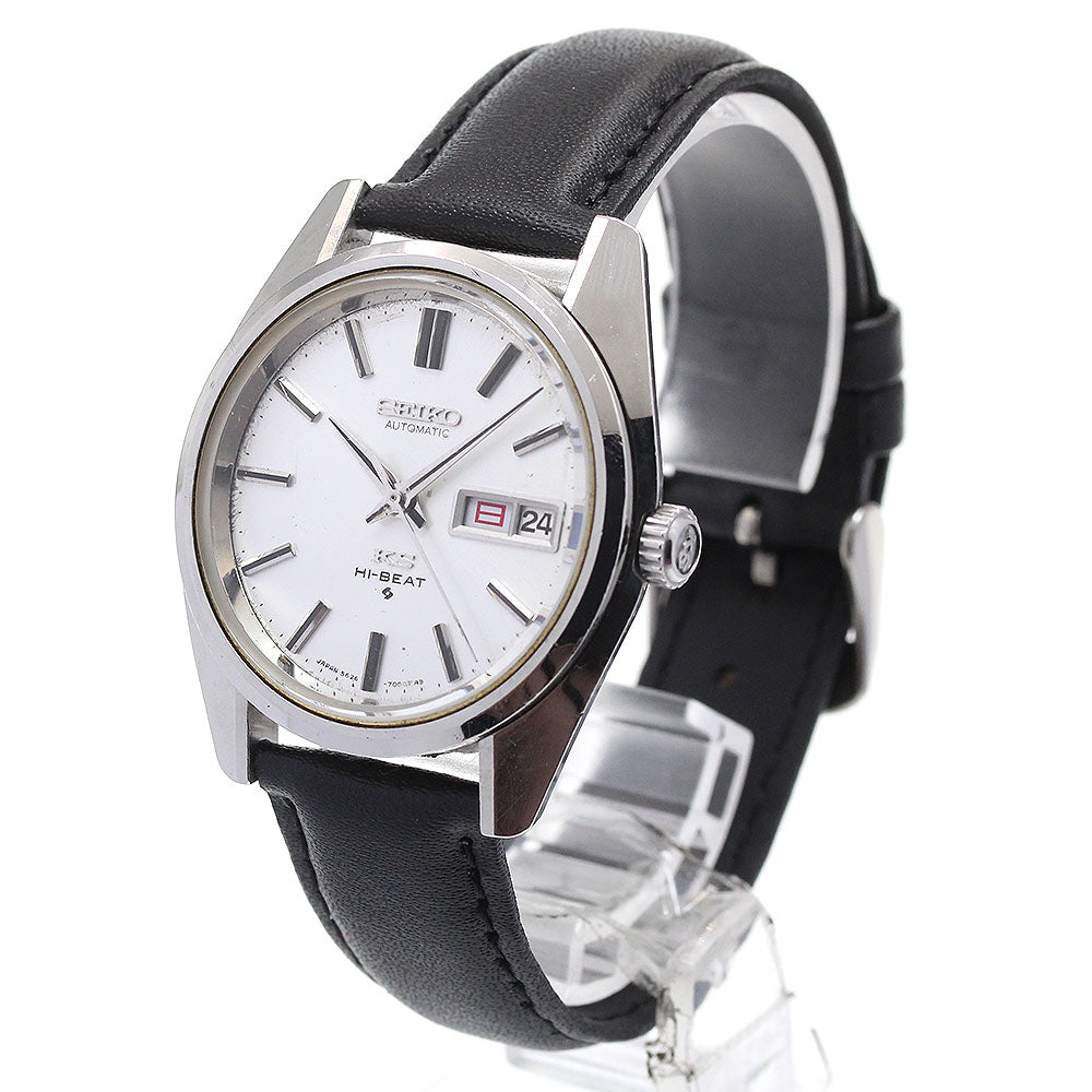 SEIKO King Seiko 5626-7000 Day date Silver Dial Automatic Men's Watch_863065