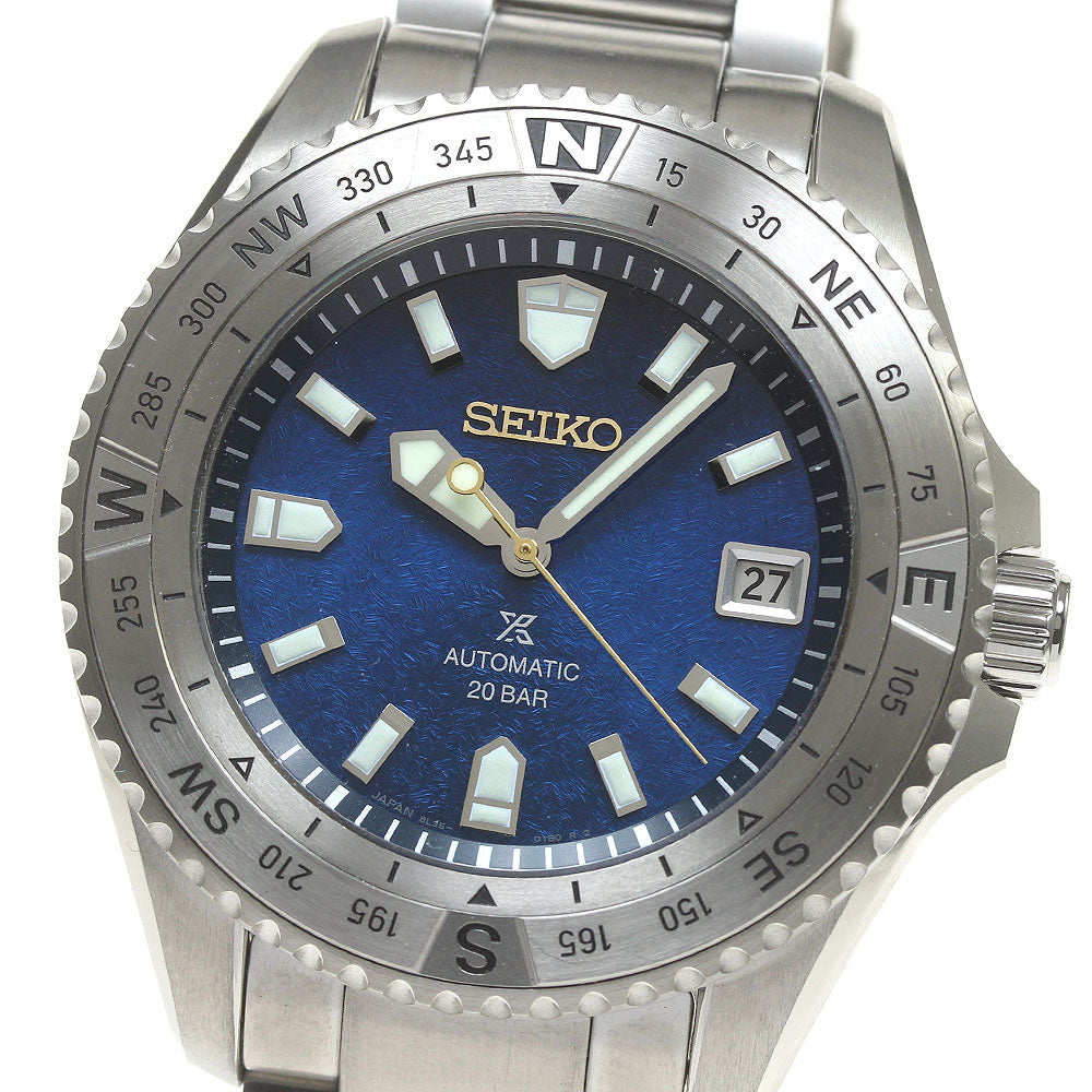 SEIKO Landmaster SBDX059/8L35-01X0 Date blue Dial Automatic Men's Watch_863077