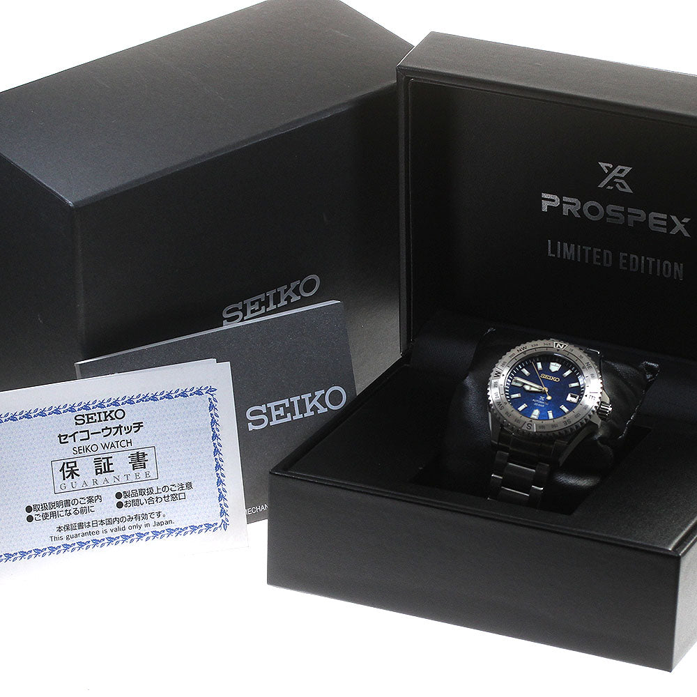 SEIKO Landmaster SBDX059/8L35-01X0 Date blue Dial Automatic Men's Watch_863077