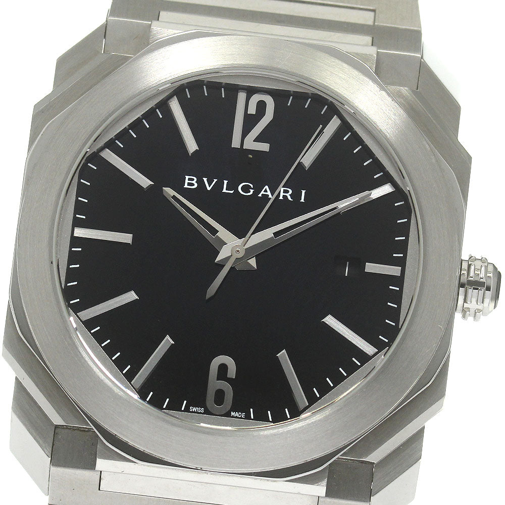 BVLGARI Octo BGO41S Date black Dial Automatic Men's Watch_863115