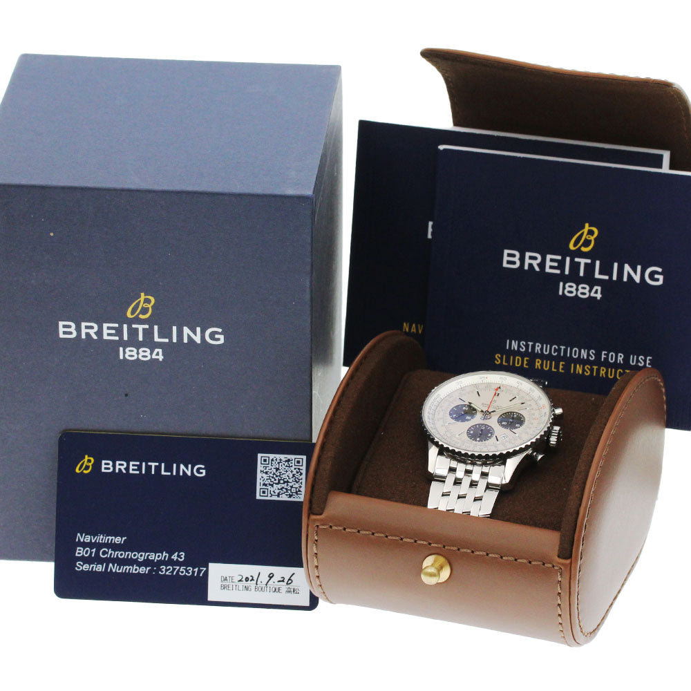 BREITLING Navitimer 01 43 AB0121 Chronograph Date Automatic Men's Watch_863137