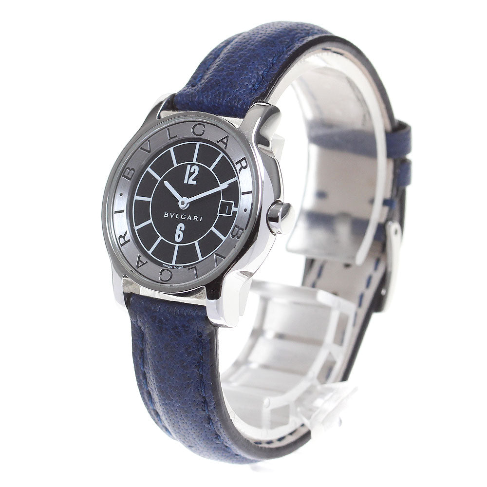 BVLGARI Solotempo ST29S Date Black Dial Quartz Ladies Watch_863141