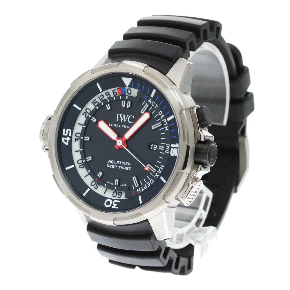 IWC SCHAFFHAUSEN Aquatimer Deep Three IW355701 Automatic Men's Watch_863147