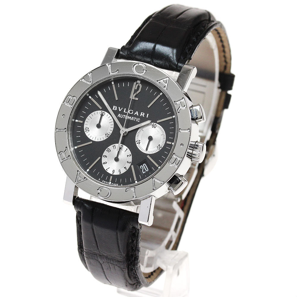 BVLGARI BVLGARIBVLGARI BB38SLCH Date Chronograph black Dial Automatic Men's Watch_863151