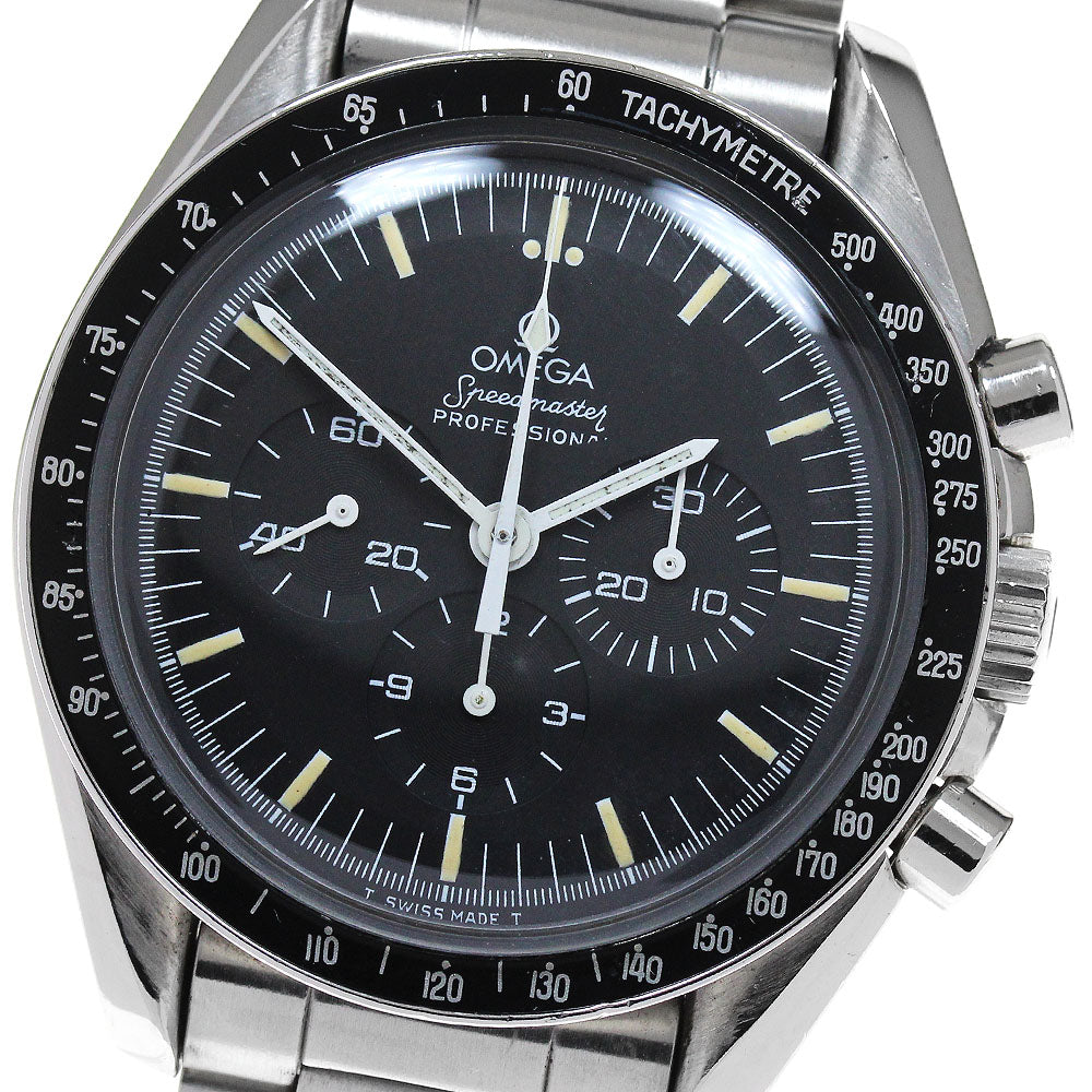 OMEGA Speedmaster Professional Down R 3592.50 Cal.863 black Dial Hand Winding Men's Watch_863159
