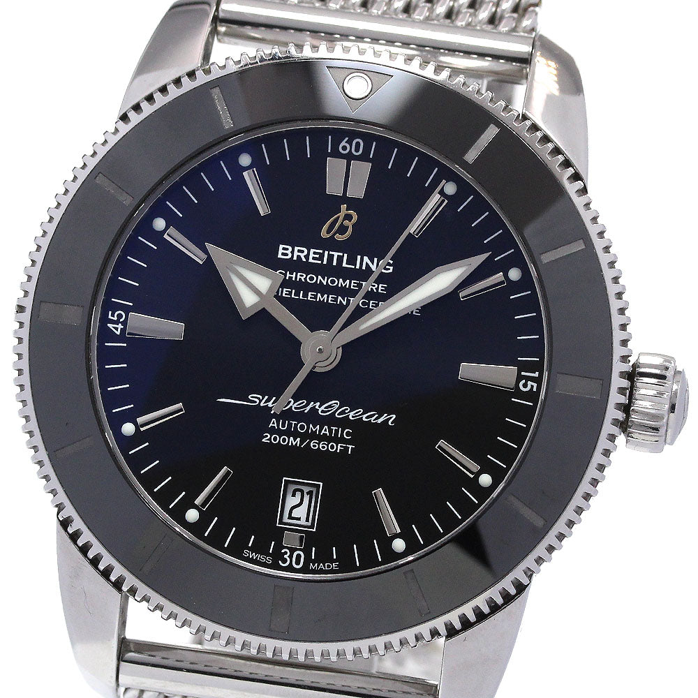BREITLING Superocean HeritageII 46 AB2020 Date black Dial Automatic Men's_863193