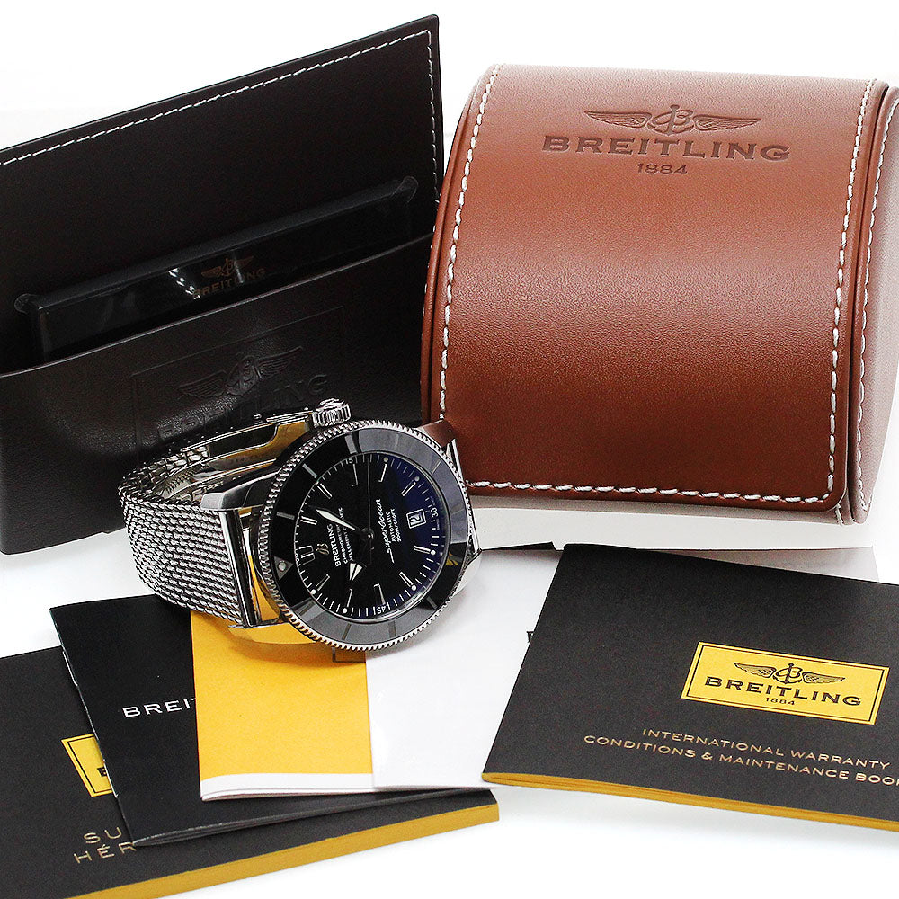 BREITLING Superocean HeritageII 46 AB2020 Date black Dial Automatic Men's_863193