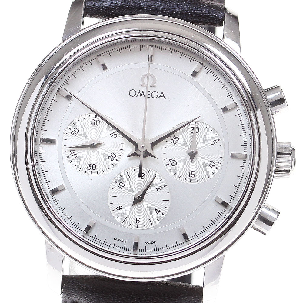 OMEGA De Ville Prestige 4840.31 Chronograph Hand Winding Men's Watch_863199