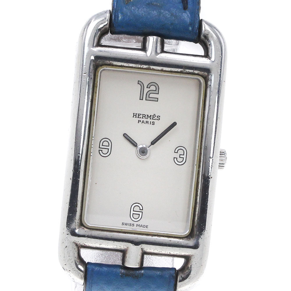 HERMES Nantucket SV925 Silver Dial Quartz Ladies Watch_863208