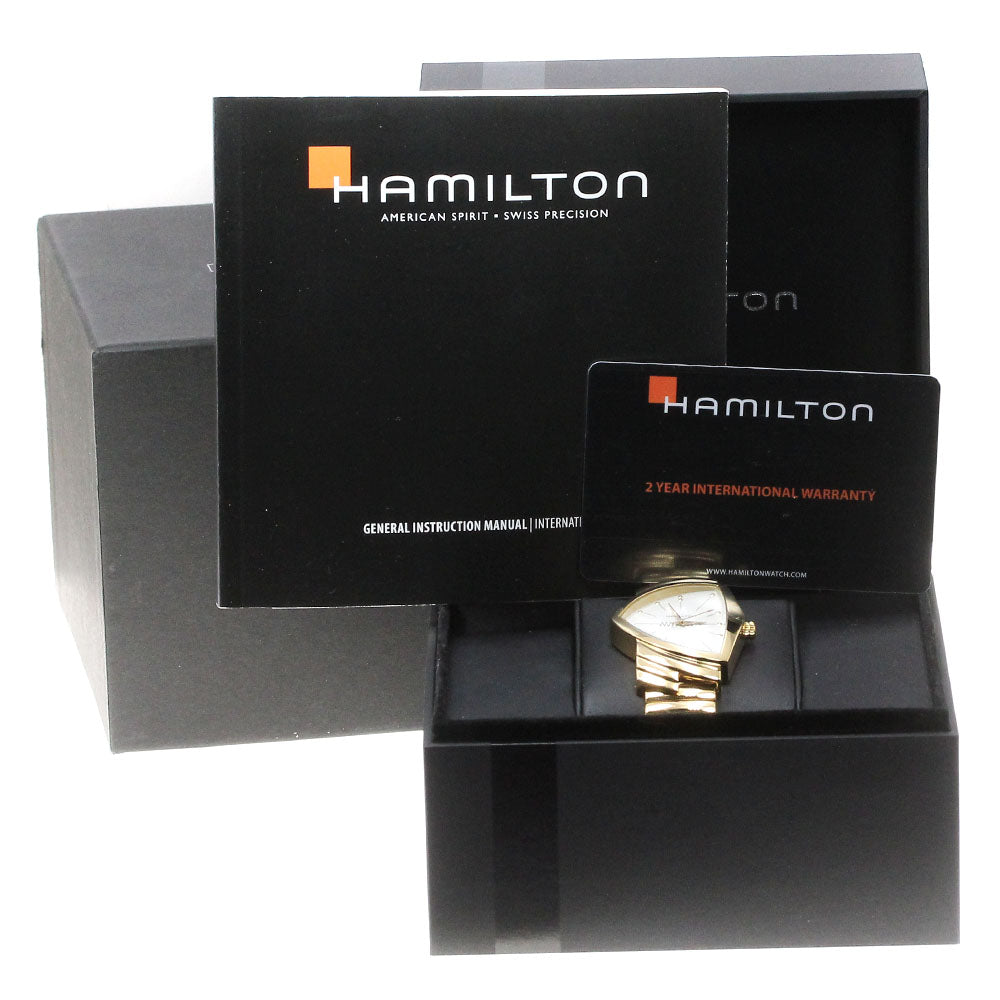 HAMILTON Ventura H243010 Silver Dial Quartz Men's Watch_863213