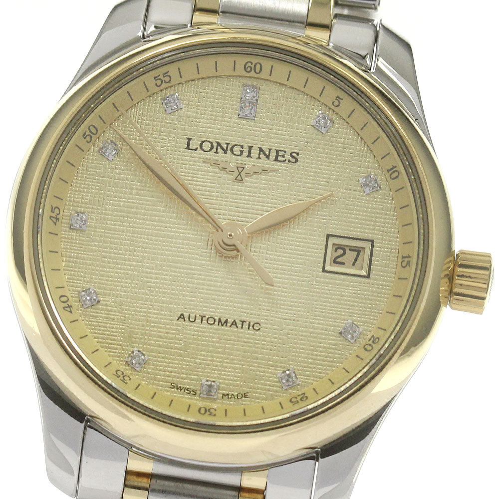LONGINES Master collection L2.257.5 Date 12P diamond Automatic Ladies_863220