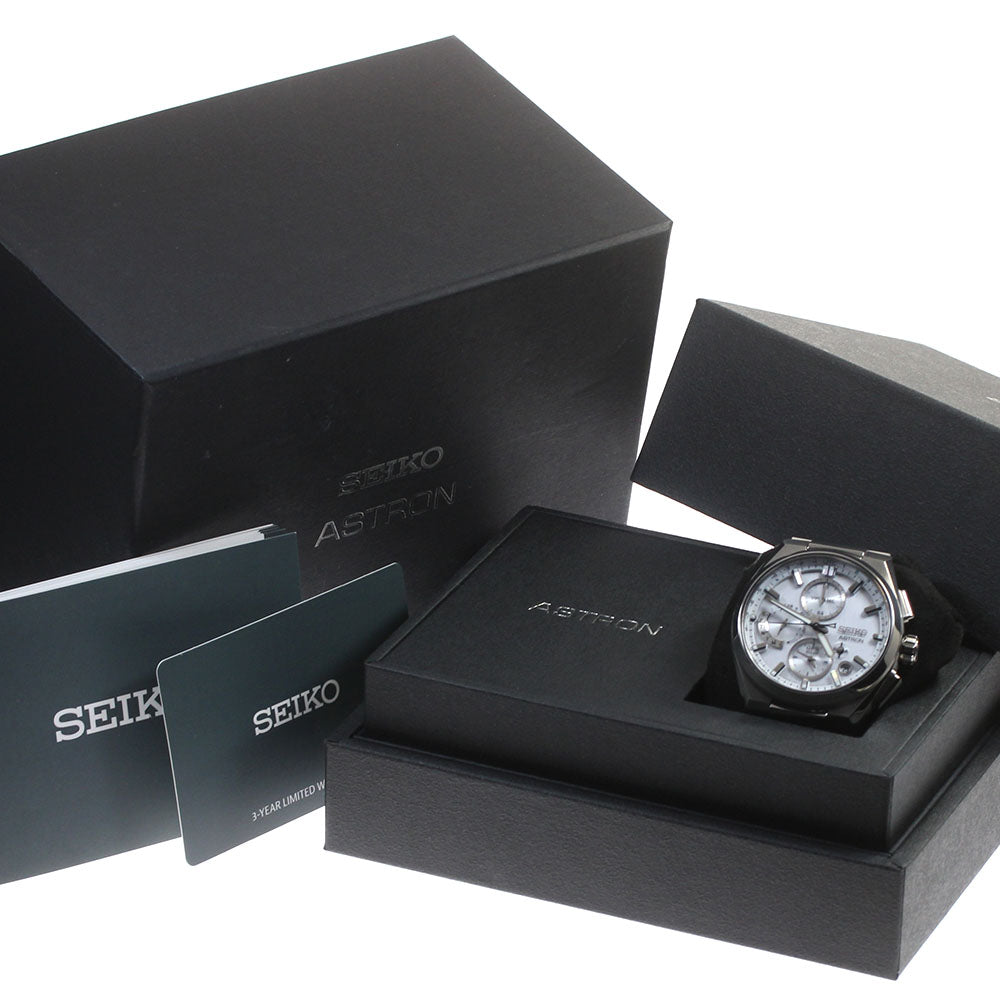 SEIKO Astron SBXC159/5X83-0AE0-1 GPS Solar Powered Radio Men's Watch_863227