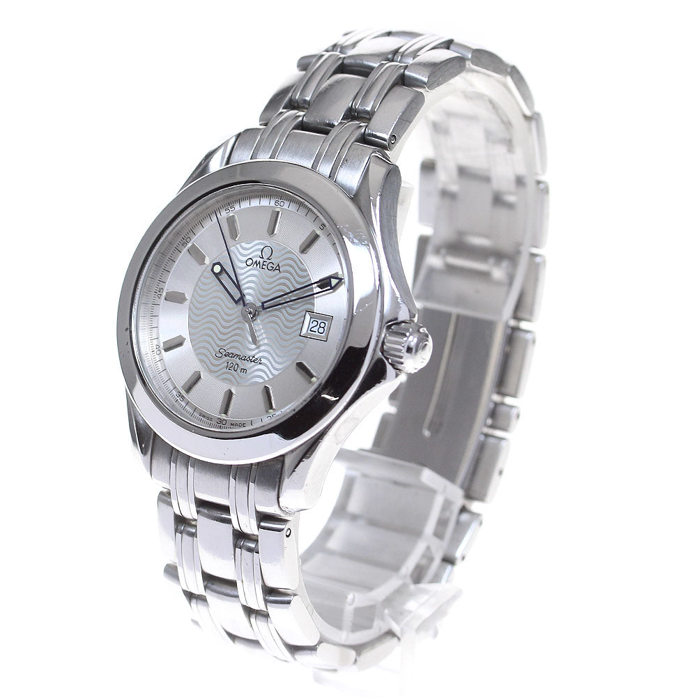 OMEGA Seamaster120 2511.30 Date Silver Dial Quartz Men's Watch_863230