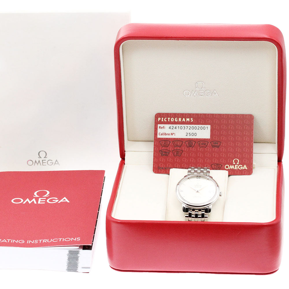 OMEGA De Ville Prestige 424.10.37.20.02.001 Co-Axial Date Automatic Men's_863256