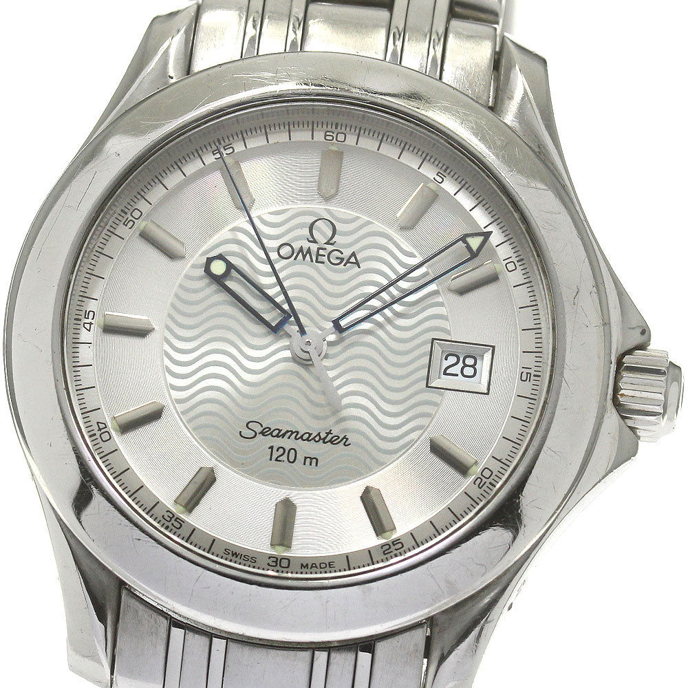 OMEGA Seamaster120 2511.31 Date Silver Dial Quartz Men's Watch_863269