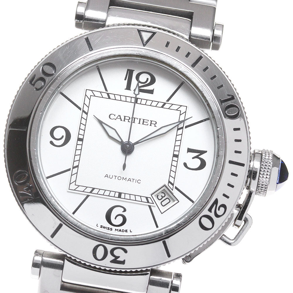 CARTIER Pacha Sea timer W31080M7 Date Silver Dial Automatic Men's Watch_863298