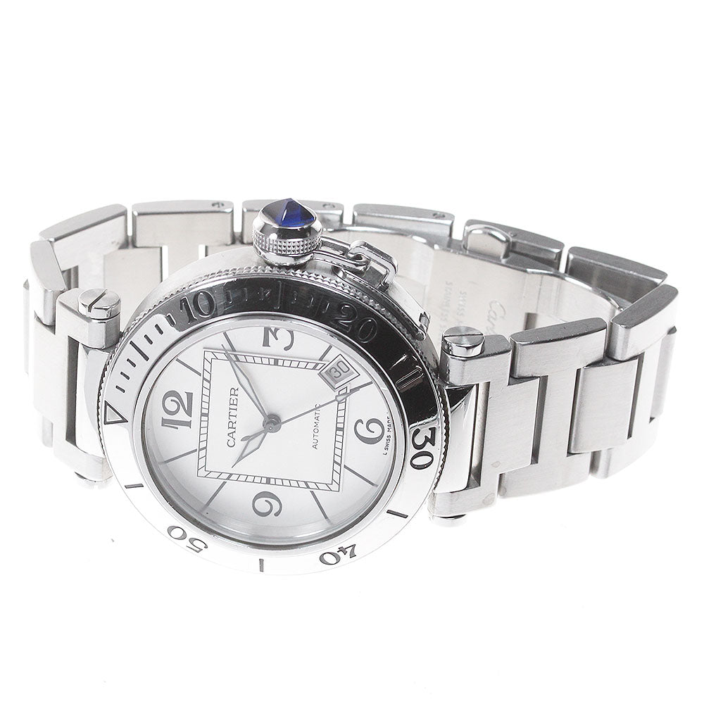 CARTIER Pacha Sea timer W31080M7 Date Silver Dial Automatic Men's Watch_863298
