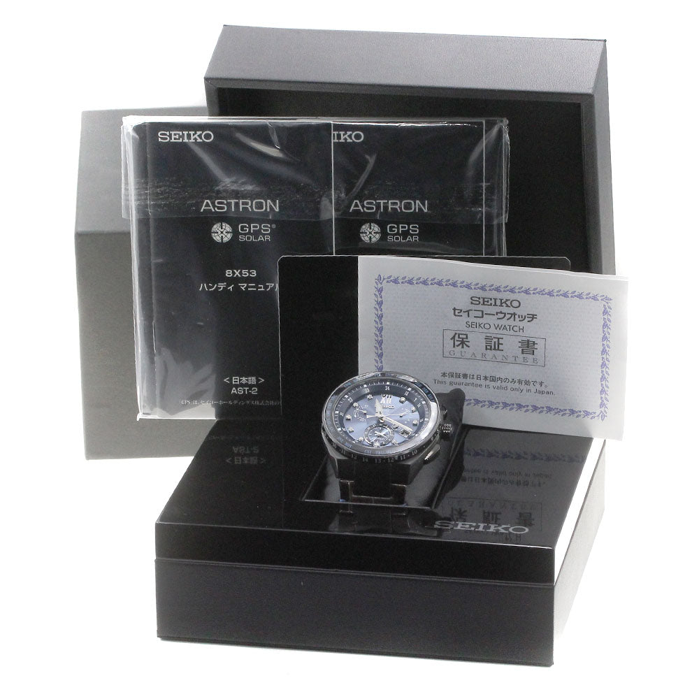 SEIKO Astron Limited Edition SBXB157/8X53-0AZ0-2 10P diamond Men's Watch_863309