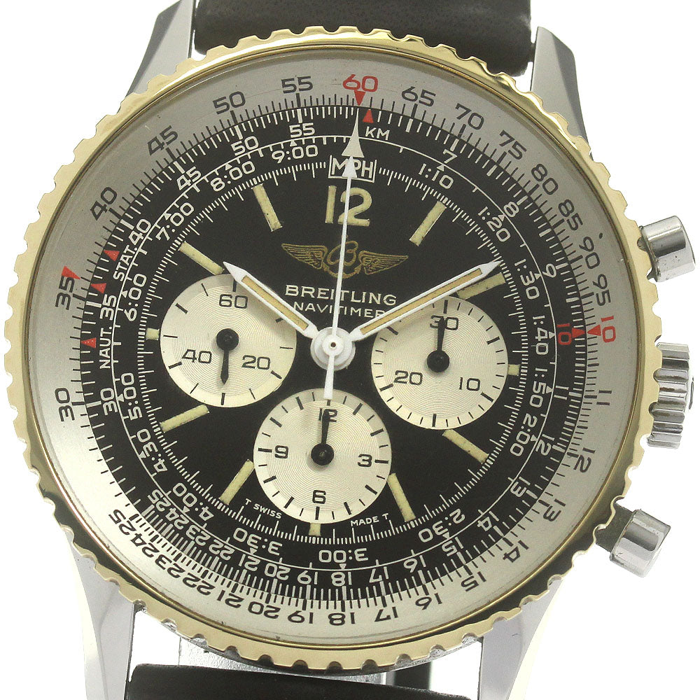 BREITLING Navitimer 81600 Chronograph black Dial Hand Winding Men's Watch_863314