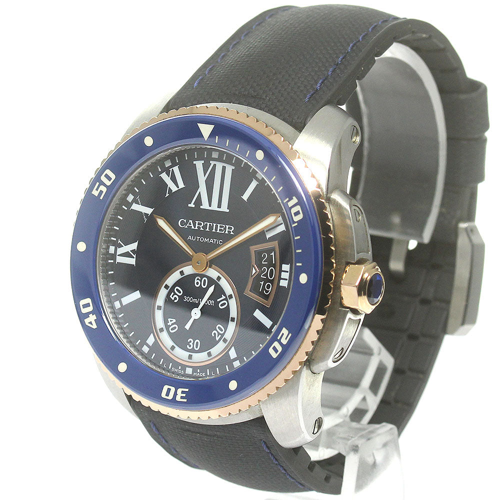 CARTIER Calibur-de-Cartier diver W2CA0008 Date blue Dial Automatic Men's_863322