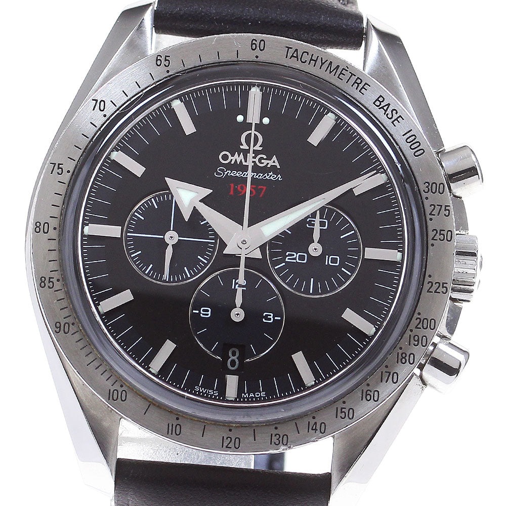 OMEGA Speedmaster Broad Arrow 321.12.42.50.01.001 Chronograph black Dial Automatic Men's Watch_863334