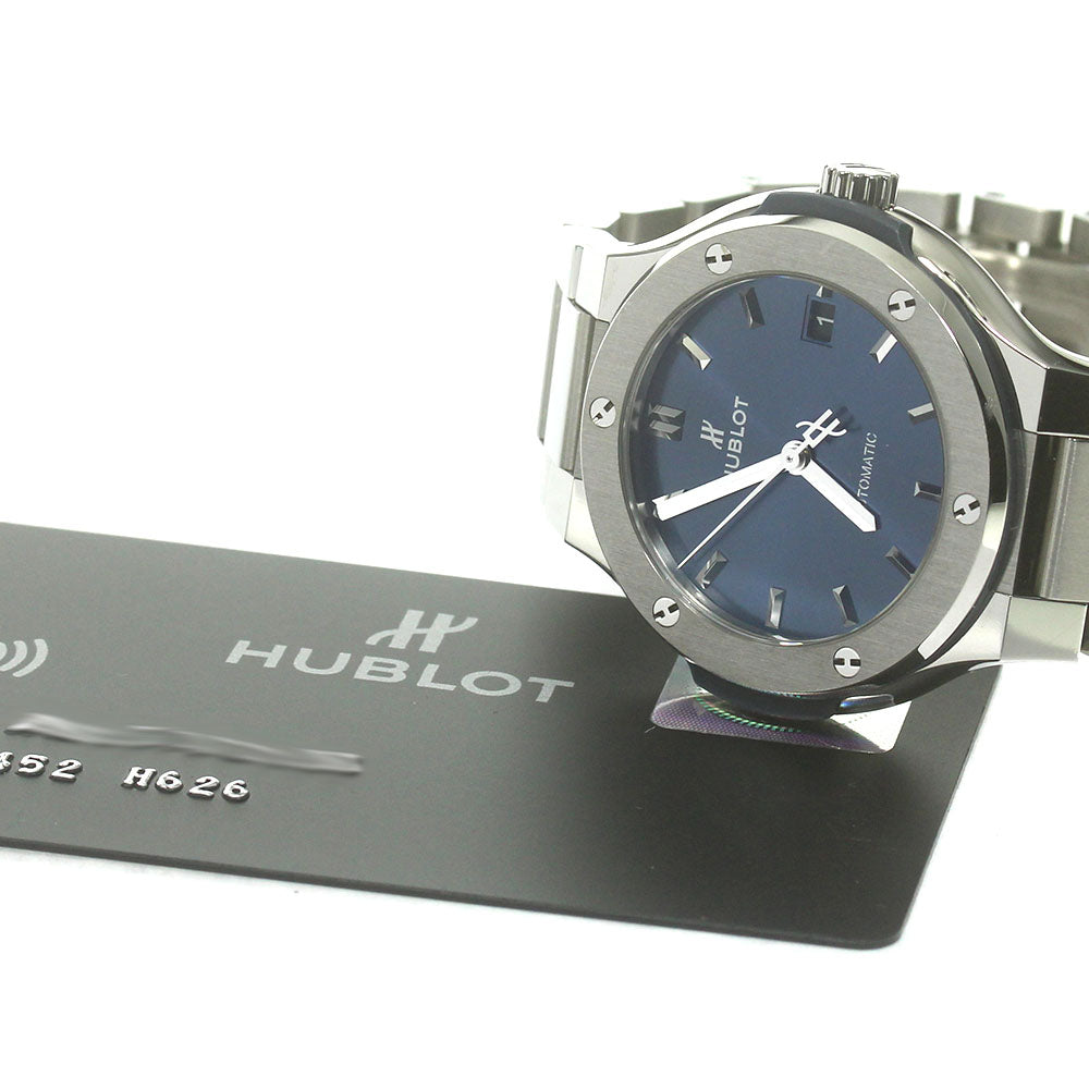 HUBLOT Classic fusion 568.NX.7170.NX Date Navy Dial Automatic Boy's Watch_863343