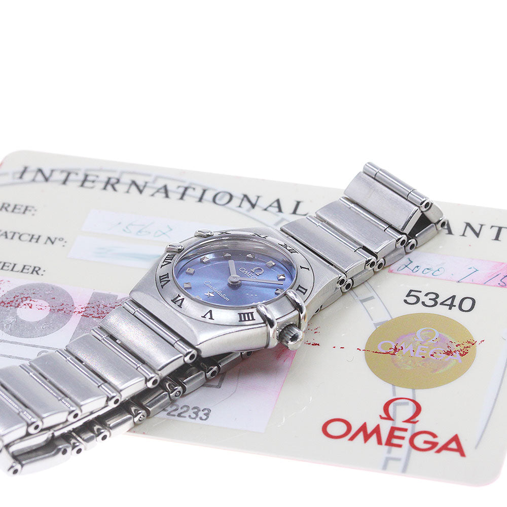 OMEGA Constellation 1562.81 Blue Dial Quartz Ladies Watch_863354