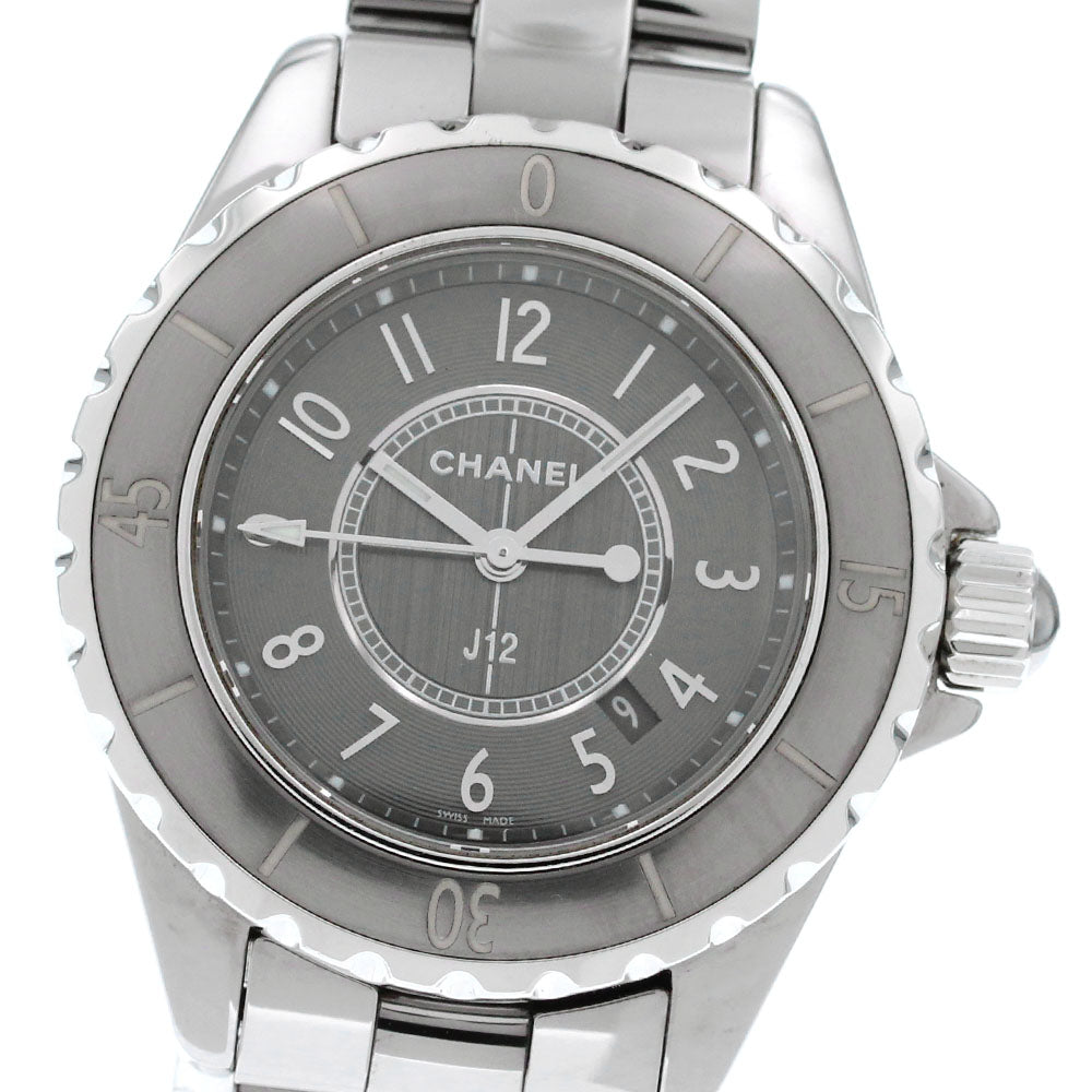 CHANEL J12 Chromatic H2978 Date Gray Dial Quartz Ladies Watch_863382