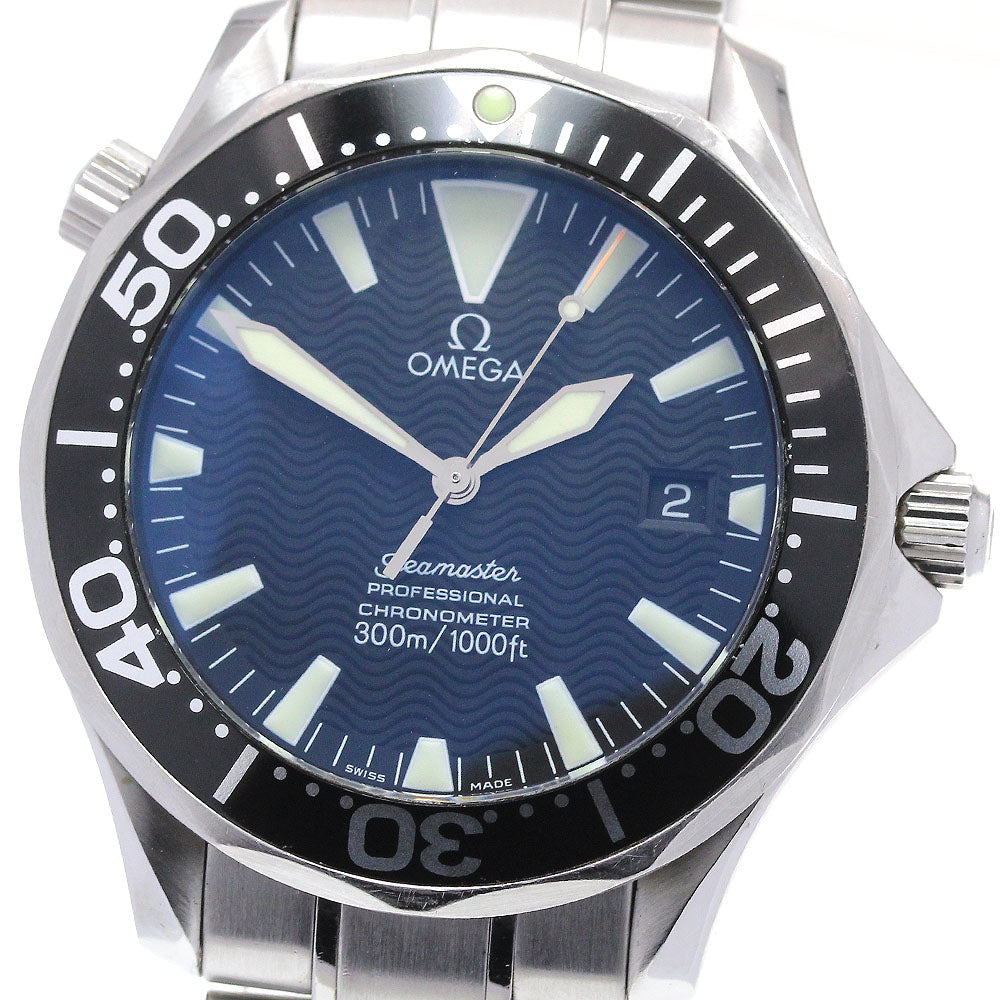 OMEGA Seamaster300 2254.50 Date black Dial Automatic Men's Watch_863398