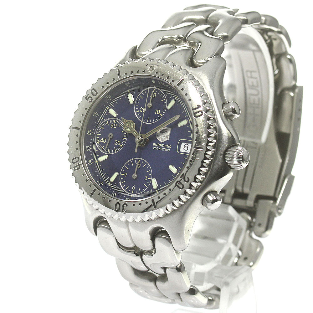 TAG HEUER S/el CG2111-R0 Chronograph Date Navy Dial Automatic Men's Watch_863400