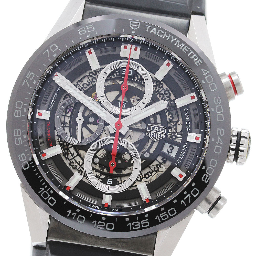 TAG HEUER Carrera CAR201V Chronograph Caliber Heuer 01 skeleton AT Men's_863402