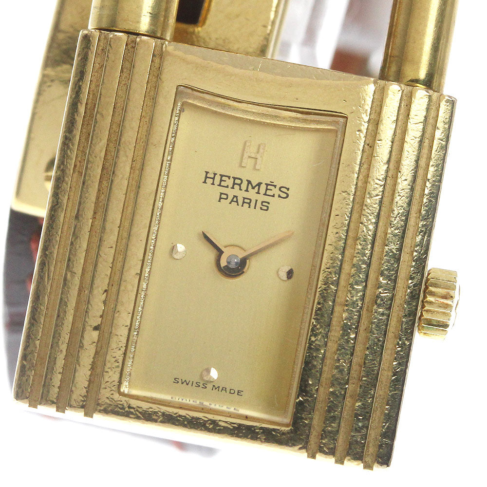 HERMES Kelly watch gold Dial Quartz Ladies Watch_863410