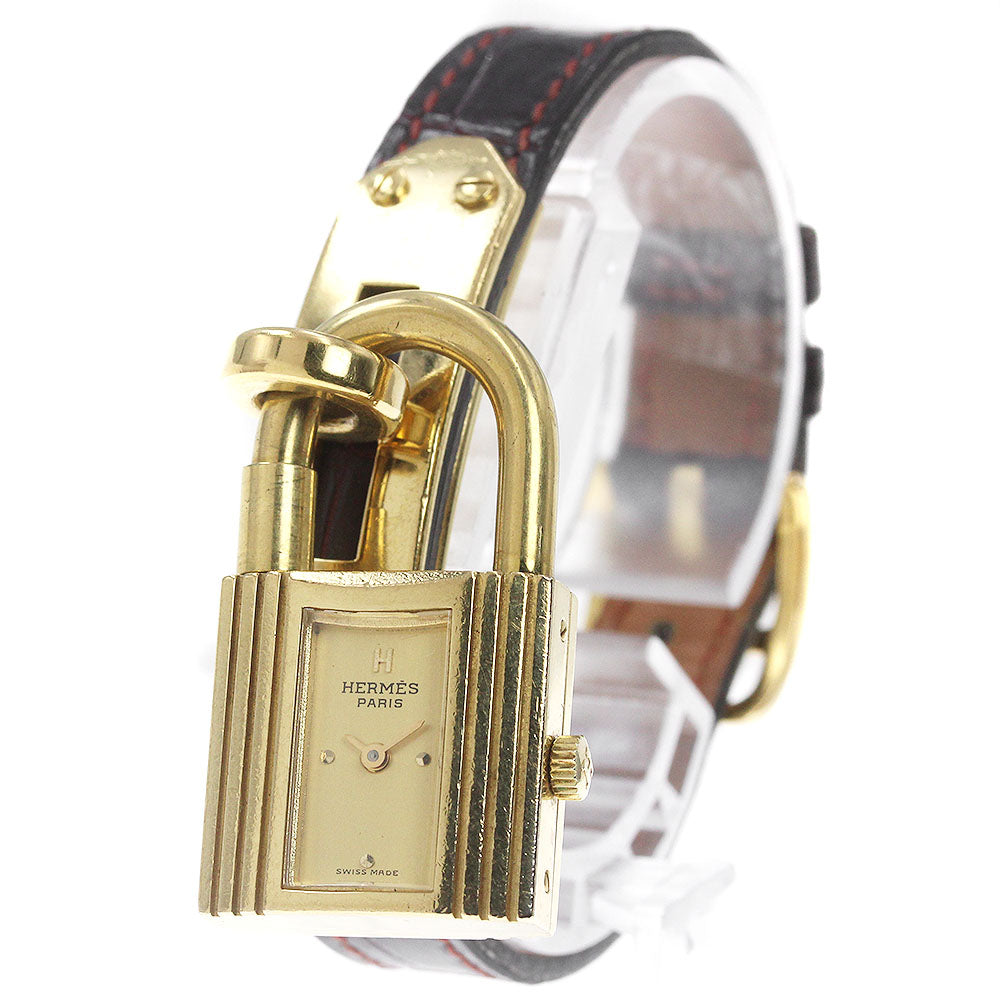 HERMES Kelly watch gold Dial Quartz Ladies Watch_863410
