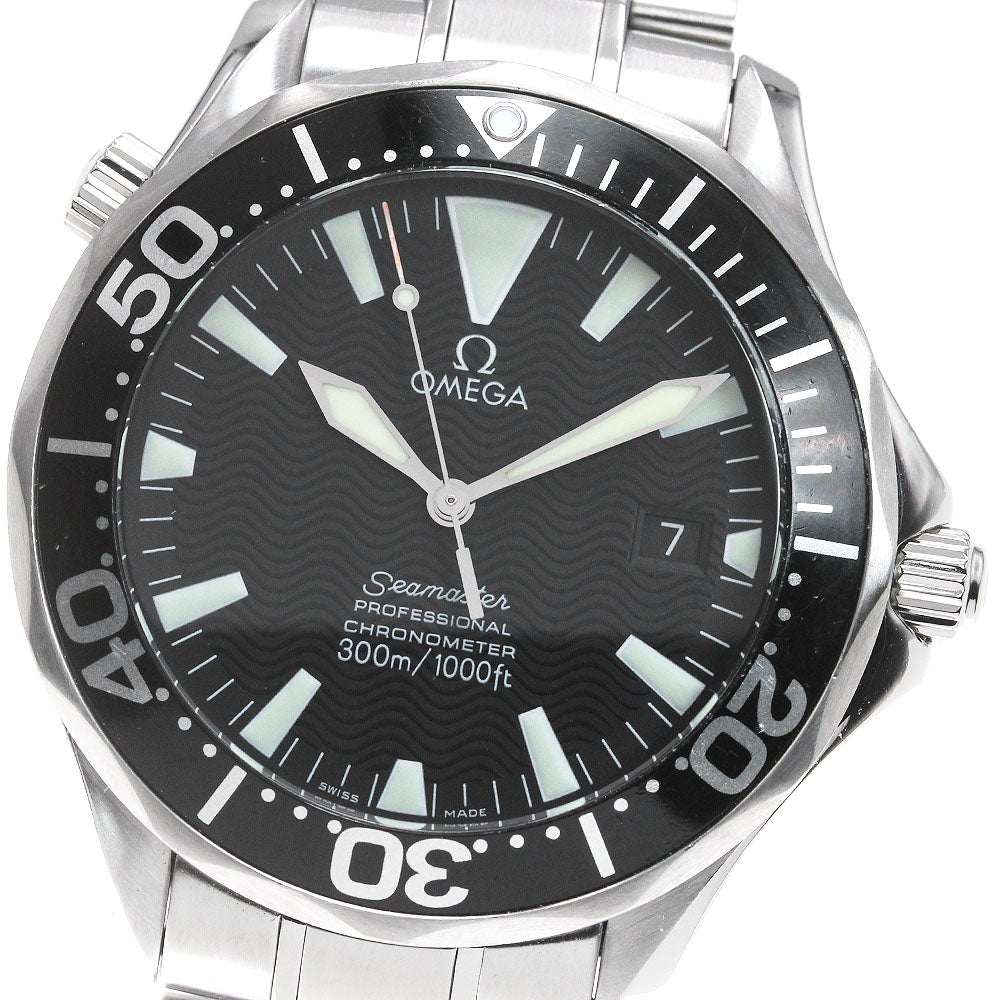 OMEGA Seamaster300 2254.50 Date black Dial Automatic Men's Watch_863421