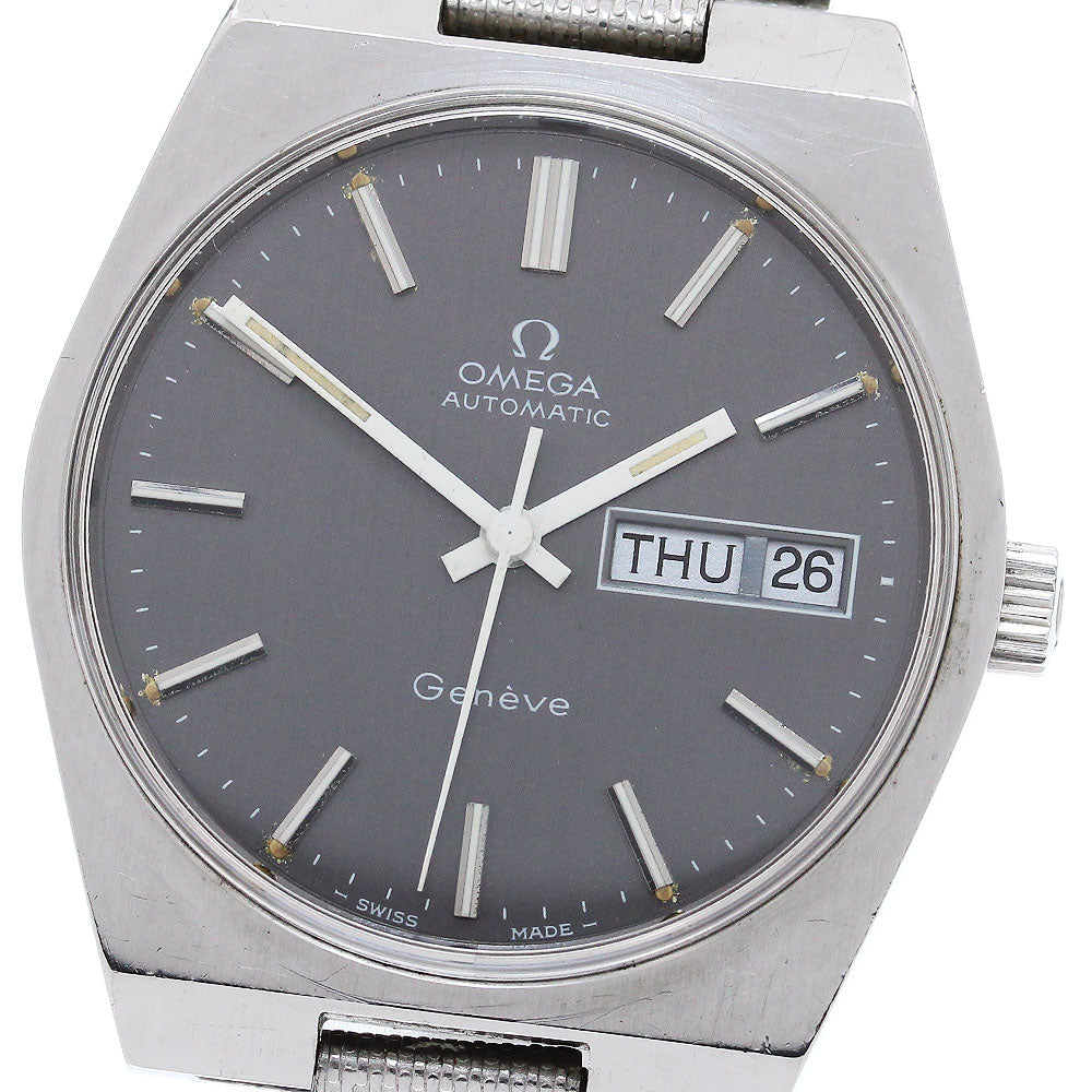 OMEGA Geneve 166.0125 Day Date Cal.1022 Gray Dial Automatic Men's Watch_863422