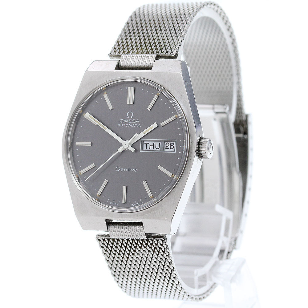 OMEGA Geneve 166.0125 Day Date Cal.1022 Gray Dial Automatic Men's Watch_863422