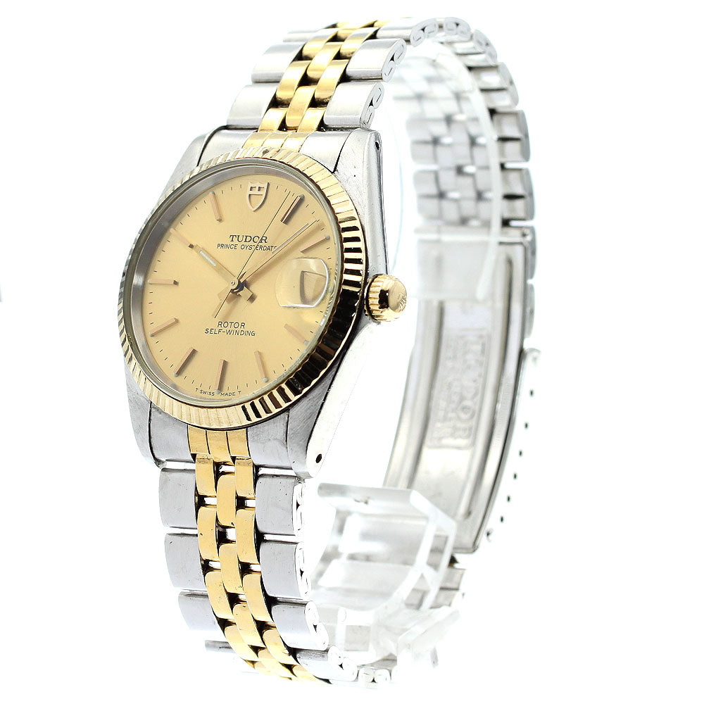 TUDOR Prince Oyster Date 74033 Cal.2824-2 gold Dial Automatic Men's Watch_863463