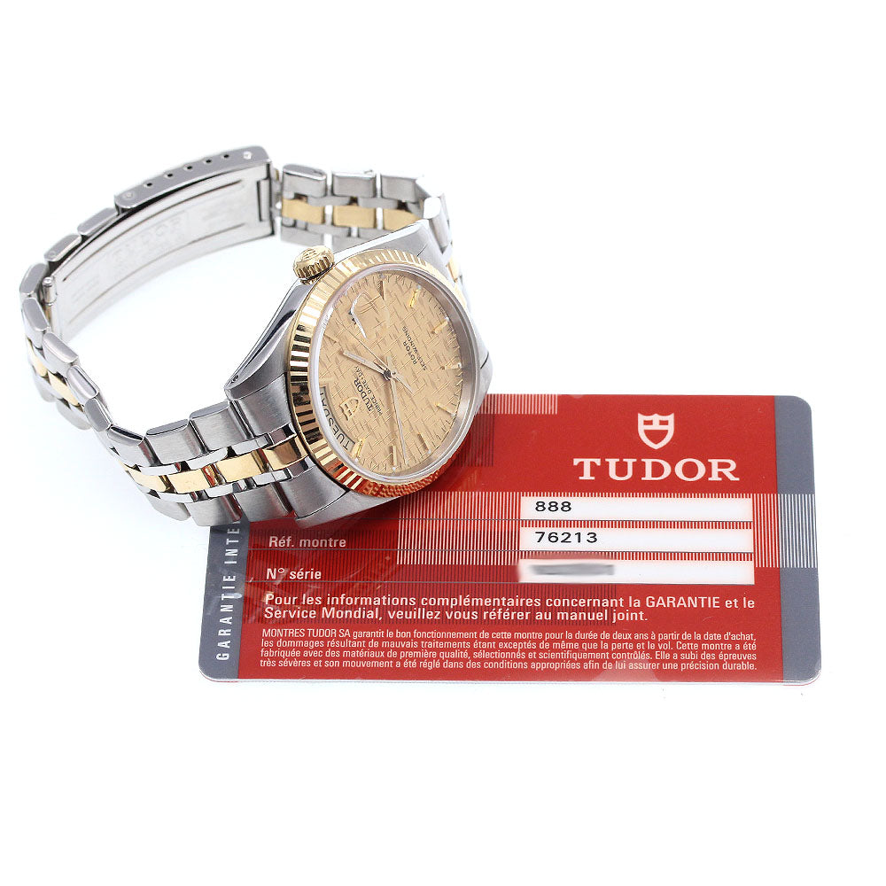 TUDOR Prince Date Day 76213 Gold Dial Automatic Men's Watch_863466