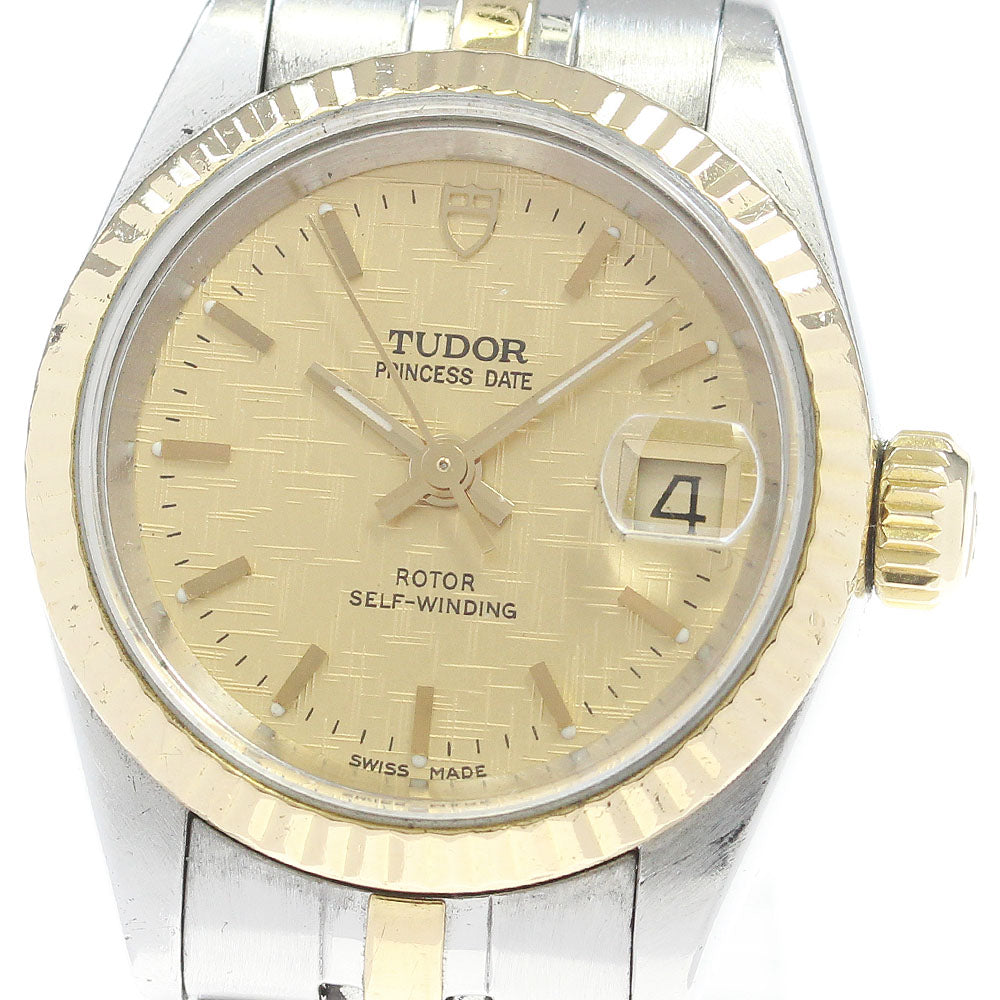 TUDOR Princess Date 92413 YG 2 tone cal.2671 Automatic Ladies Watch_863474