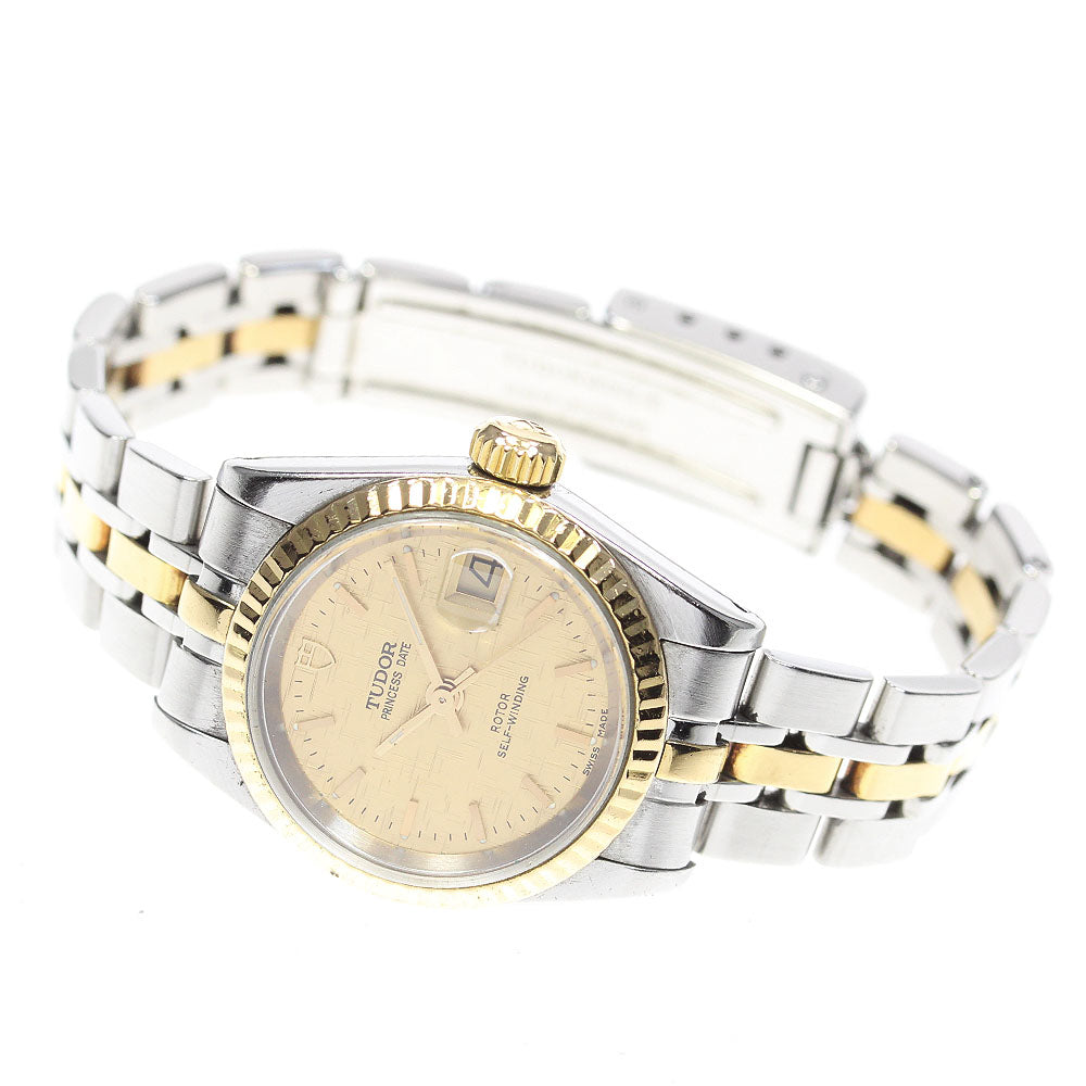 TUDOR Princess Date 92413 YG 2 tone cal.2671 Automatic Ladies Watch_863474