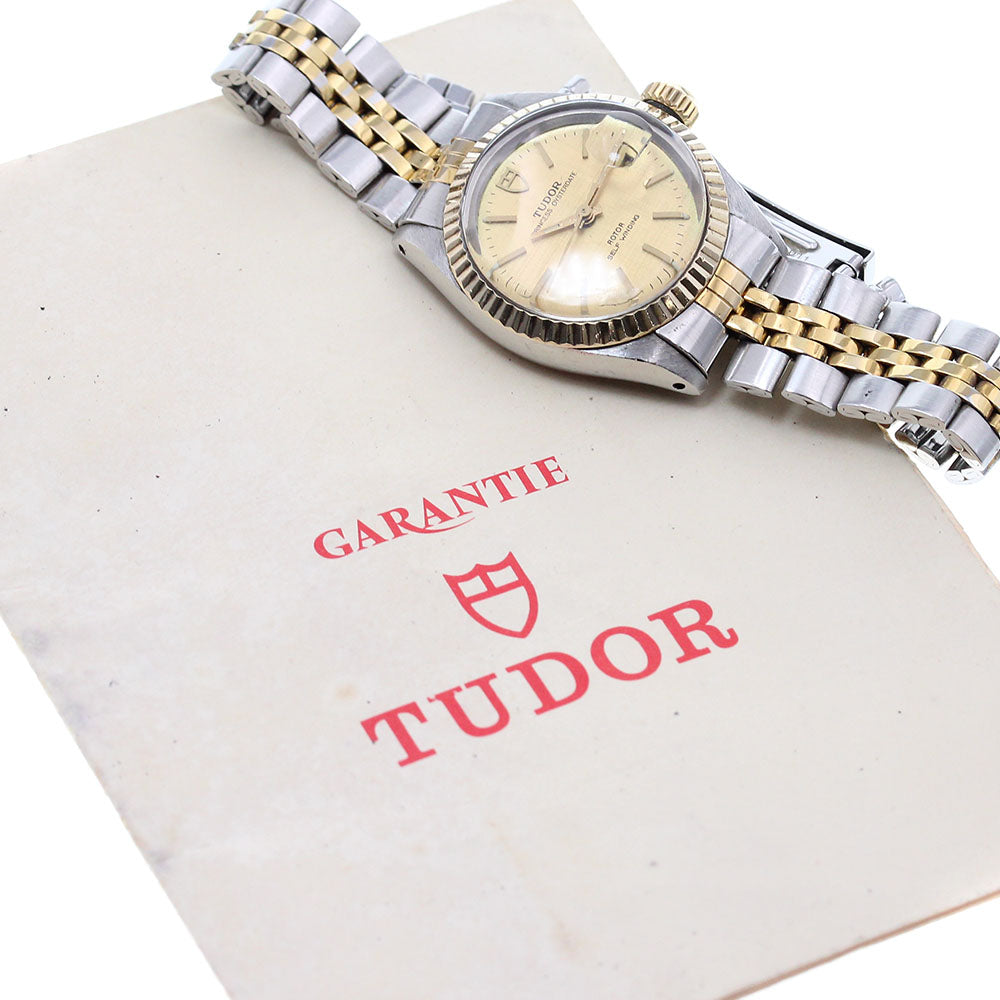 TUDOR Princess Oyster Date 92413 YG bezel cal.2671 Automatic Ladies Watch_863487
