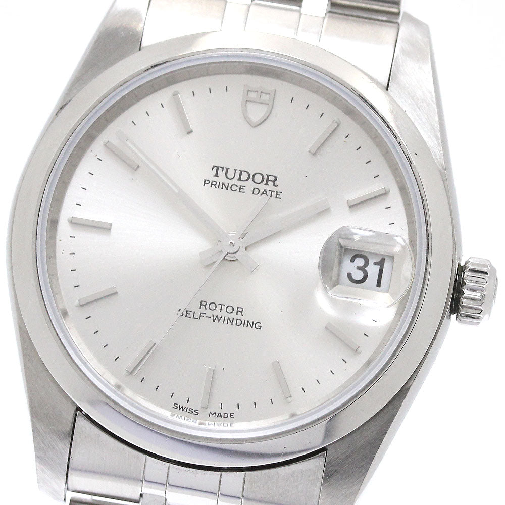 TUDOR Prince Date 74000N Date Silver Dial Automatic Boy's Watch_863488