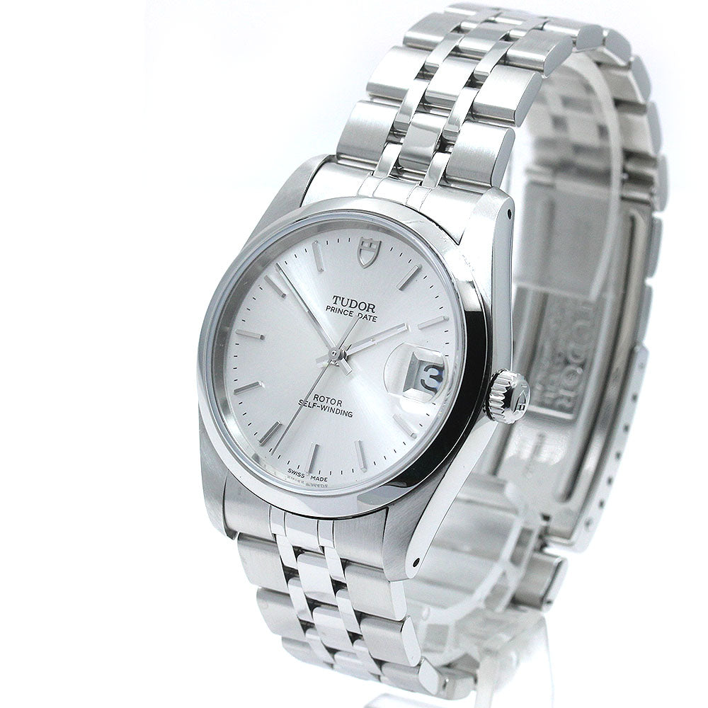 TUDOR Prince Date 74000N Date Silver Dial Automatic Boy's Watch_863488