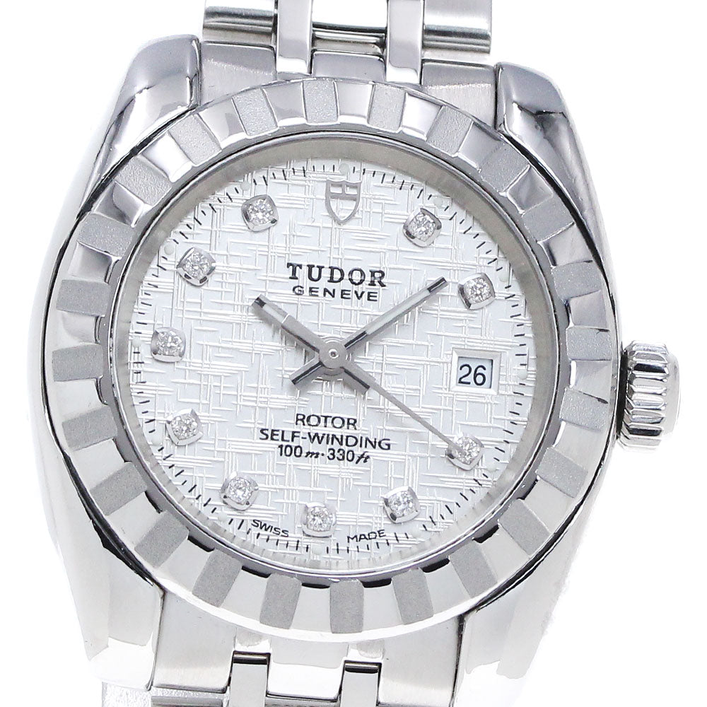 TUDOR Classic Date 22010 Silver Dial Automatic Ladies Watch_863489