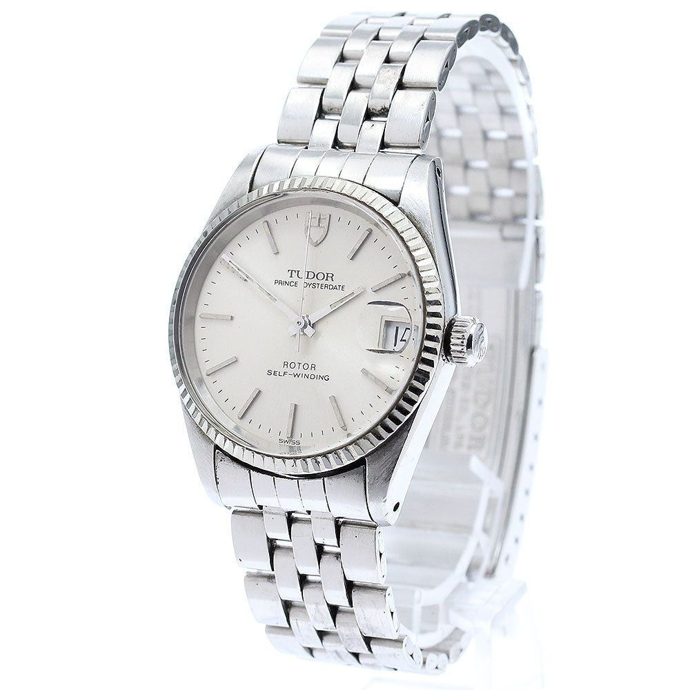 TUDOR Prince Oyster Date 72034 WG bezel Cal.2824-2 Silver Dial Automatic_863491