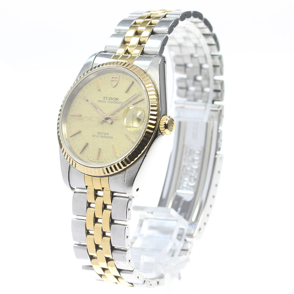 TUDOR Prince Oyster Date 74033-8 Cal.2824-2 gold Dial Automatic Men's _863495